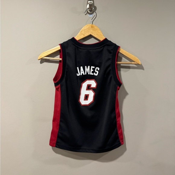 LeBron James Miami Heat NBA Jersey - Youth Medium - Picture 2 of 10